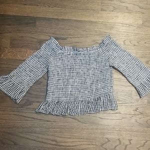 American Eagle gingham top